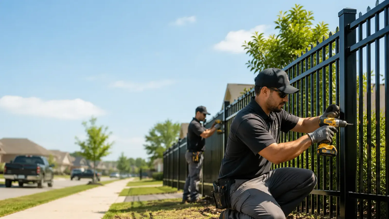 Metal Fence Installation in Buncombe, IL